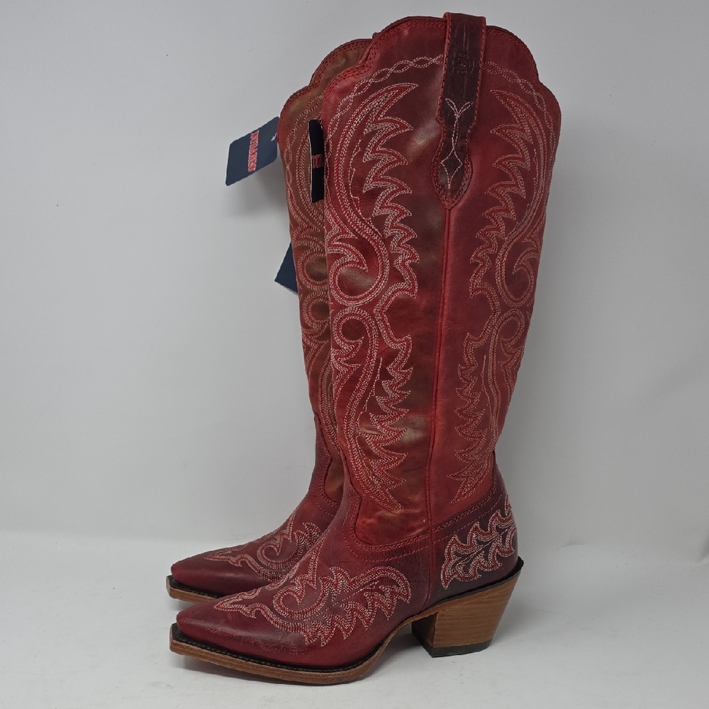 Durango Women's Crush Tall Western Boots Snip Toe Size 7 - Picture 1 of 7